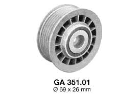 GA35101 SNR Polea guía correa poli V