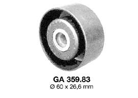 Comprar GA35983 SNR Polea tensora, correa poli V