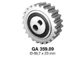 GA359.89 SNR tensor correa distribución