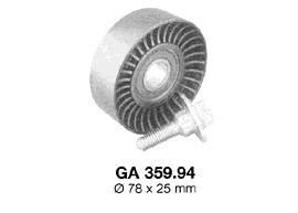 GA359.94 SNR polea inversión / guía, correa poli v