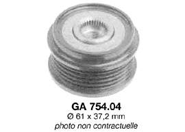 Polea de alternador SNR GA75404