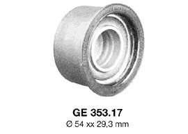 GE353.17 SNR rodillo intermedio de correa dentada