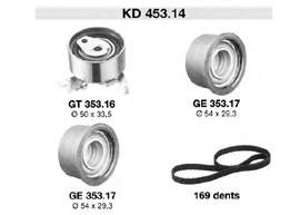 KD453.14 SNR kit correa de distribución