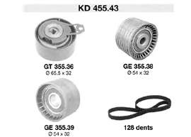 Kit correa de distribución KD45543 SNR