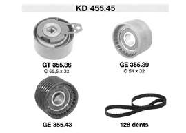 Juego de correas dentadas SNR KD45545 precio, desde 90,93 EUR