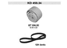 KD458.34 SNR kit de correa de distribución