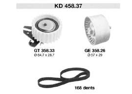Comprar KD45837 SNR Kit de correa de distribución