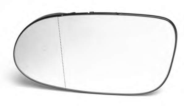 Cristal de espejo retrovisor derecho A1708100421 Mercedes
