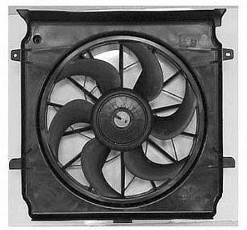 Ventilador (rodete +motor) refrigeración del motor con electromotor completo K52079786AB Fiat/Alfa/Lancia