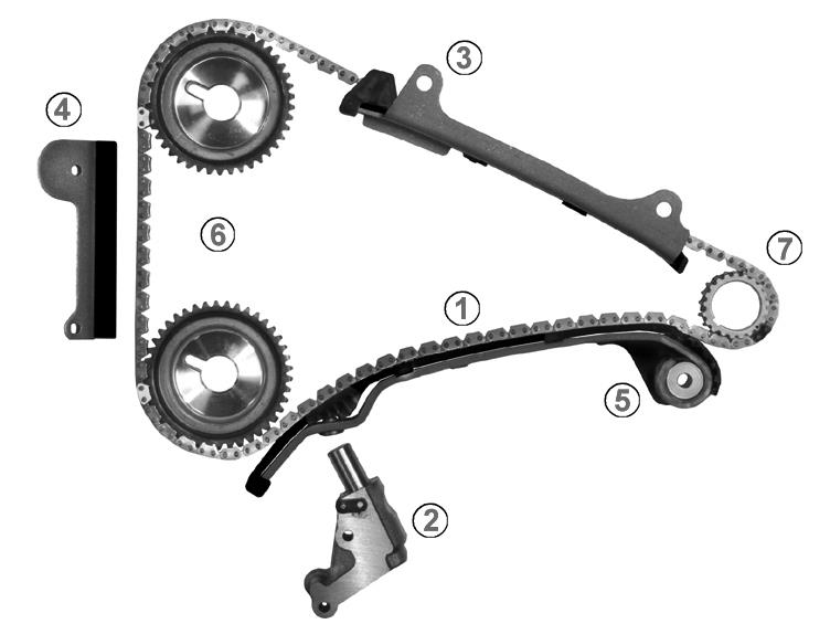 TK33006 Autowelt kit de cadenas de distribución