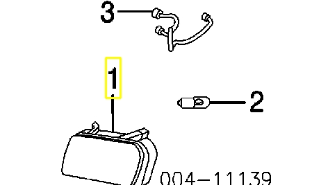 312209 Polcar faro izquierdo