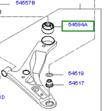 5458407000 Hyundai/Kia