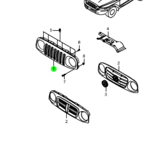 7943006110 Ssang Yong Calandra