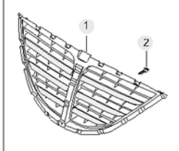 Calandra para SsangYong Rodius  