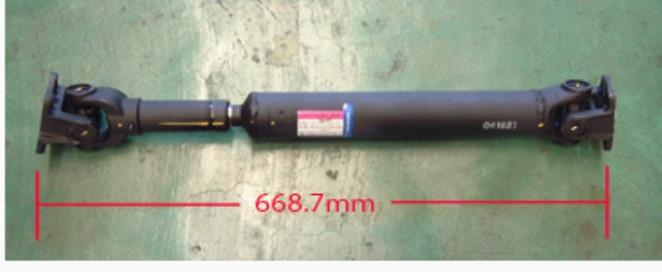 Comprar 3310008610 Ssang Yong Árbol de transmision delantero