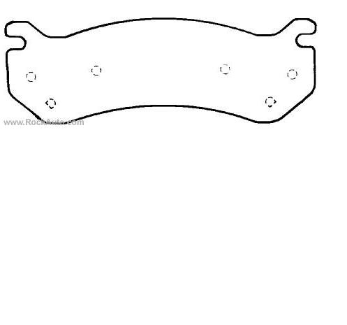 MD785 Giant pastillas de freno traseras