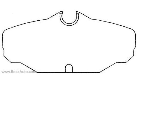 MD610 Jurid/Bendix pastillas de freno traseras