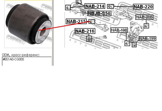 Suspensión, barra transversal trasera NS0653 Polycraft