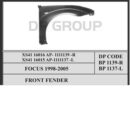 1111137 Ford guardabarros delantero derecho