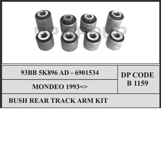 B1159 DP Group bloque silencioso trasero brazo trasero trasero