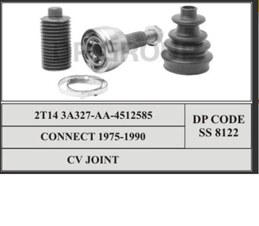 Junta homocinética exterior delantera SS8122 DP Group