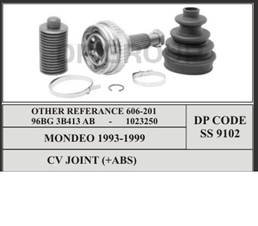 SS9102 DP Group junta homocinética exterior delantera