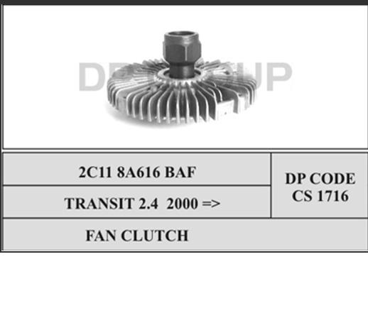 Embrague, ventilador de refrigeración DP Group CS1716 precio, desde 56,63 EUR