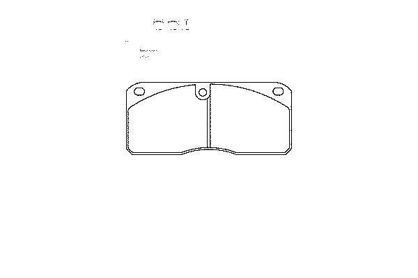 Pastillas de freno delanteras ADN142163 Blue Print