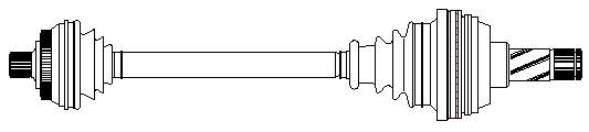 Comprar 7M0407271R VAG Semieje delantero izquierdo