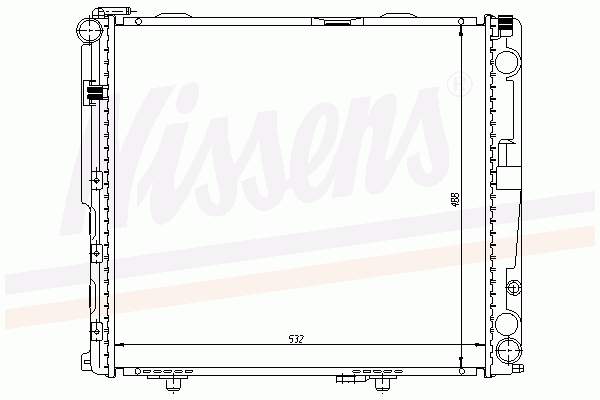 Comprar 62696A Nissens Radiador de auto