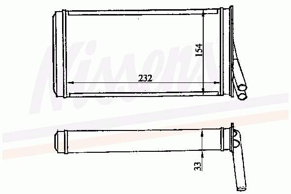 Radiador de calefacción Nissens 70221 precio, desde 24,36 EUR