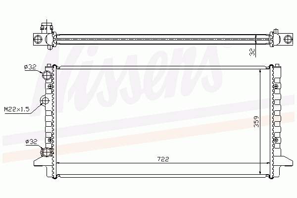 Comprar 65256 Nissens Radiador de auto
