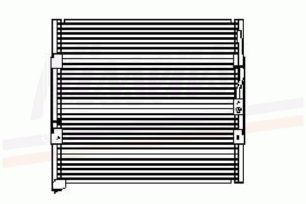 Condensador aire acondicionado 80110SR1A23 Honda
