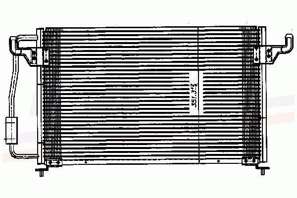 94120 Nissens condensador aire acondicionado