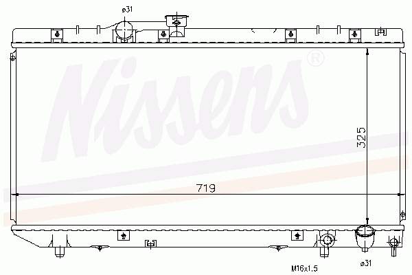 Comprar 64775 Nissens Radiador de auto