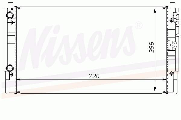 Comprar 65238A Nissens Radiador de auto