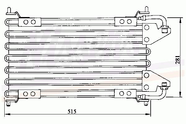 95636459 Peugeot/Citroen condensador aire acondicionado