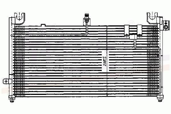 Comprar 94354 Nissens Condensador de aire acondicionado