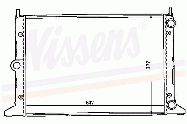 Água radiador Nissens 63991 precio, desde 60,98 EUR