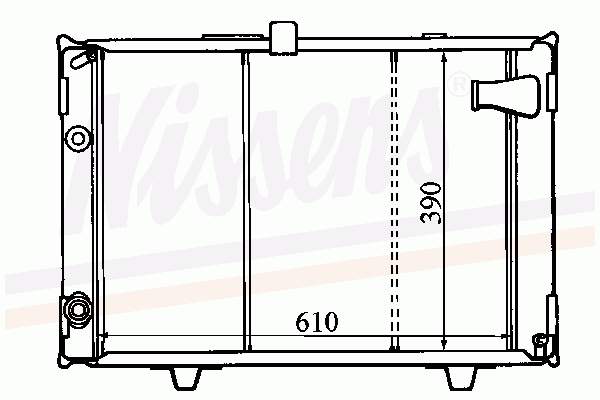 130927 Peugeot/Citroen radiador refrigeración del motor