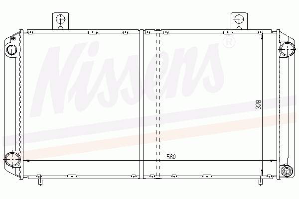 Comprar 64059A Nissens Radiador de auto