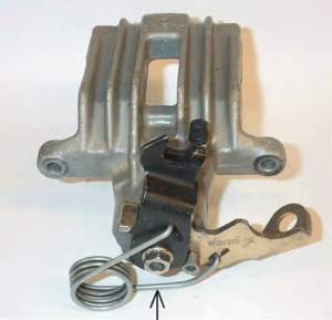 Pinza de freno trasera izquierda NK 2147151