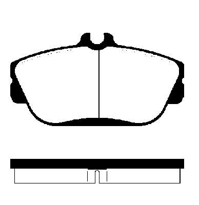 Pastillas de freno delanteras Ford BR31
