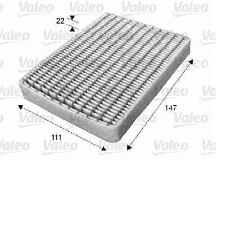 LA400 Knecht-Mahle filtro de habitáculo