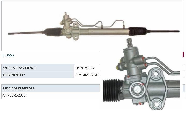 Comprar 5770026200 Hyundai/Kia Cremallera