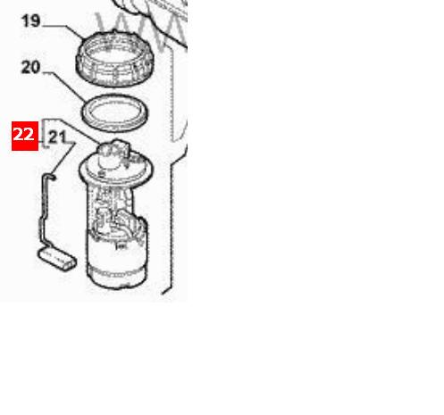 0051709819 Fiat/Alfa/Lancia módulo alimentación de combustible