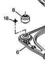 Silentblock suspension Peugeot/Citroen 3523AQ