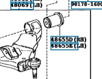 Comprar 4865560050 Toyota Silentblock