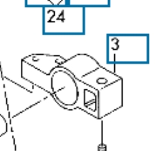 Silentblock de brazo de suspensión 3C0199231D VAG