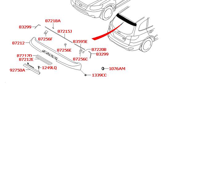 927002B000 Hyundai/Kia lampara de luz de freno adicional